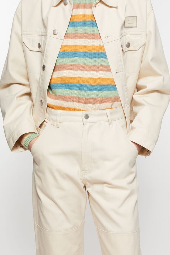 Acne Studios Canvas-Hose mit Patch-Konstruktion Unisex Letzte 2 Tage
