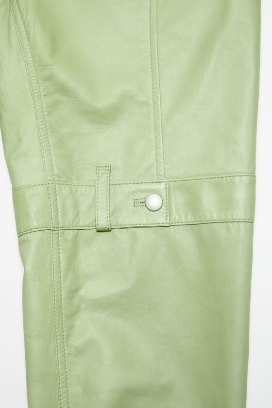Acne Studios Lederhosen Laufsteg-Show Sonderangebot der Fabrik