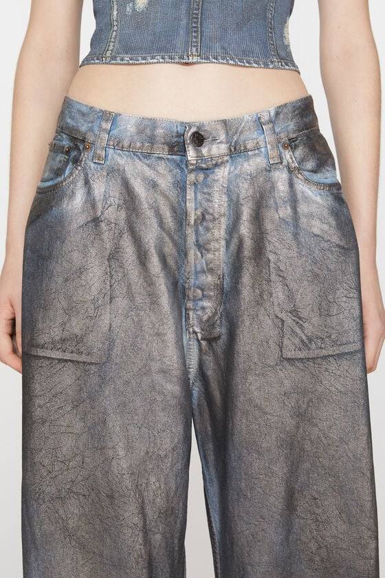 Acne Studios Super Baggy-Fit-Jeans – 2023M Vierteljährliche Förderung