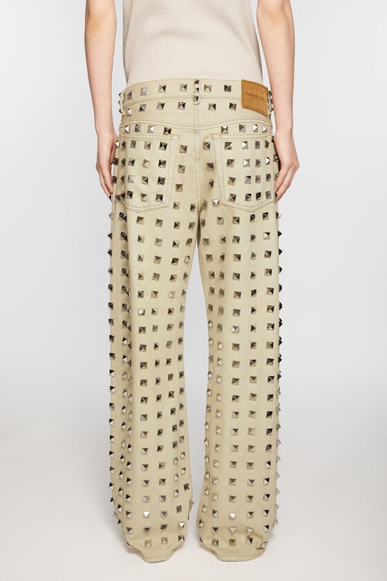 Acne Studios Jeans mit Nieten - Lockere Passform Laufsteg-Show Bis zu 55% Rabatt
