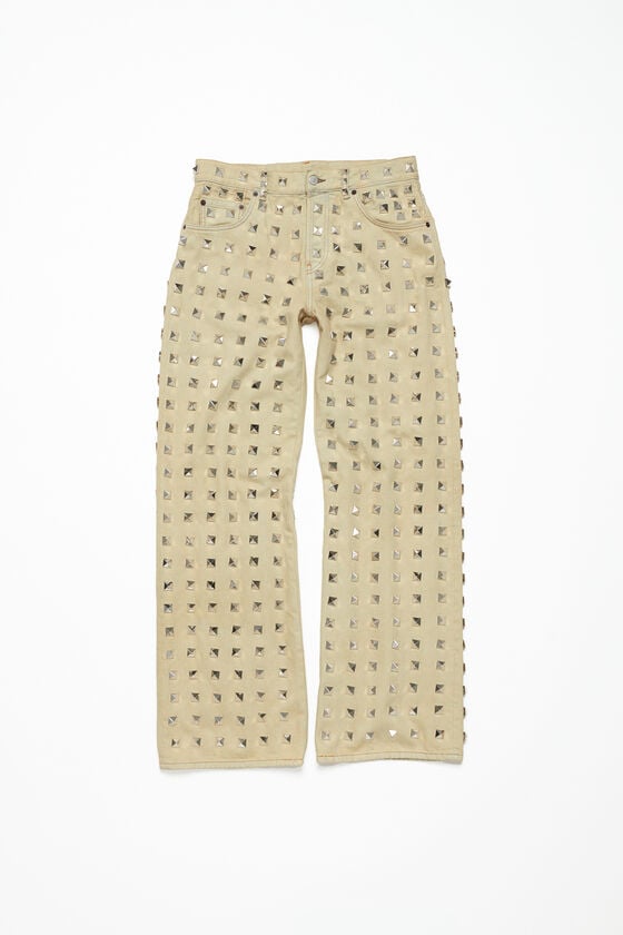Acne Studios Jeans mit Nieten - Lockere Passform Laufsteg-Show Bis zu 55% Rabatt