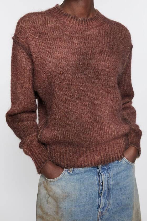 Acne Studios Zopfstrickpullover Kostenloser Versand international
