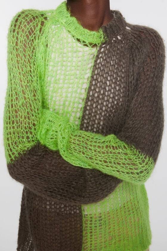 Acne Studios Lockerer Strickpullover Im Verkauf