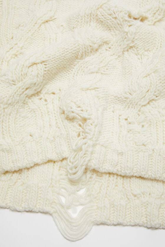 Acne Studios Häkelpullover im Used-Look Auslauf
