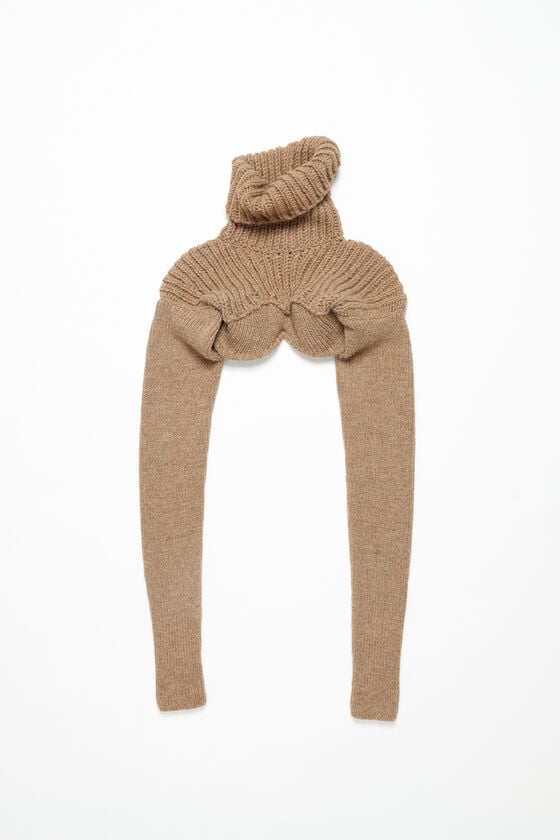 Acne Studios Cropped high neck knit Laufsteg-Show Angebote
