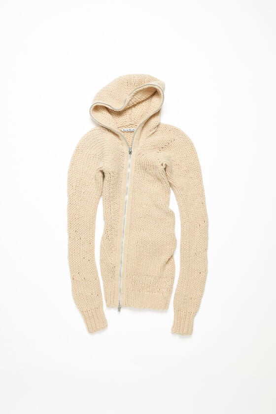 Acne Studios Knit hooded dress Laufsteg-Show Schlussverkauf