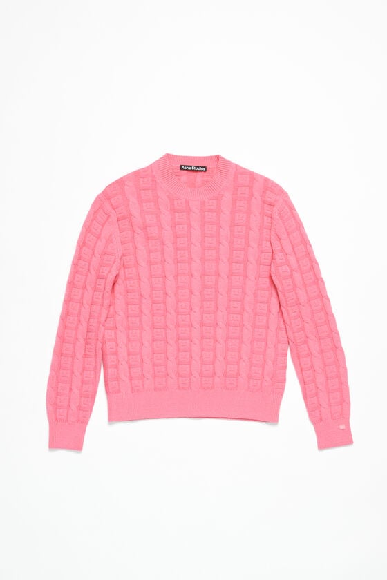 Acne Studios Zopfstrickpullover Unisex Limitierter Zeitrabatt