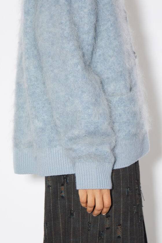 Acne Studios Woll-Mohair-Cardigan Weihnachtsangebot