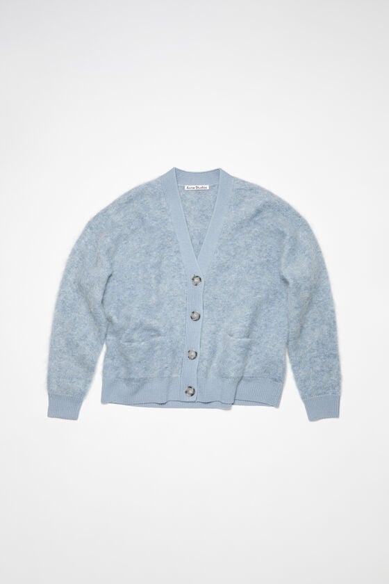 Acne Studios Woll-Mohair-Cardigan Weihnachtsangebot