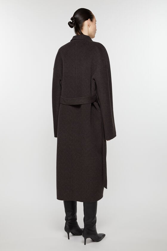 Acne Studios Zweireihiger Wollmantel Tägliche Deals