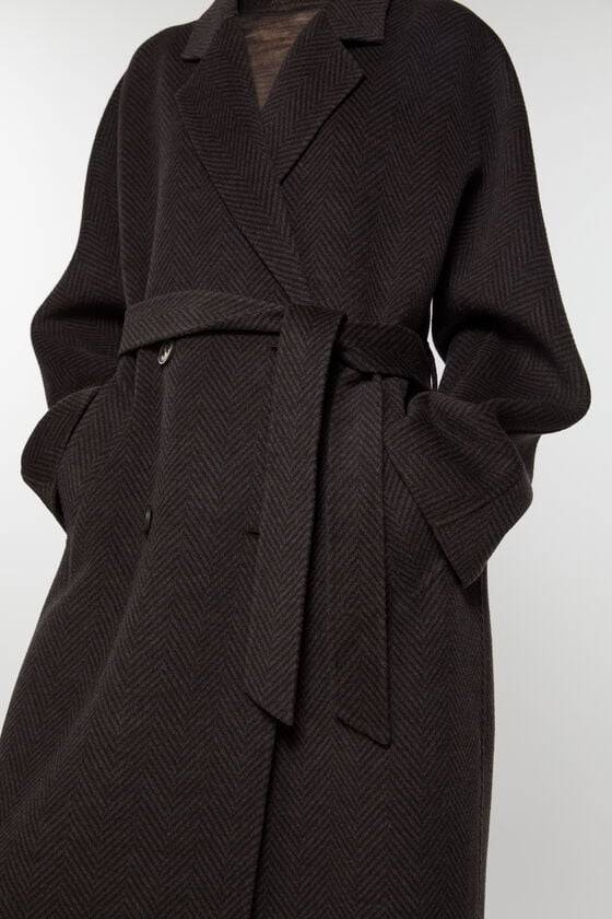 Acne Studios Zweireihiger Wollmantel Tägliche Deals