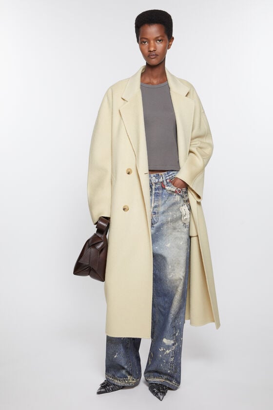 Acne Studios Zweireihiger Wollmantel Riesige Ersparnisse