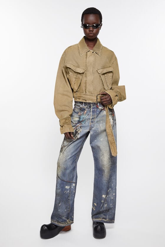 Acne Studios Jacke aus Canvas VIP-Rabatte
