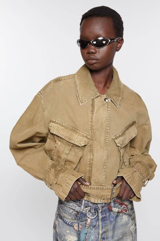Acne Studios Jacke aus Canvas VIP-Rabatte
