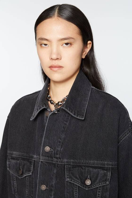 Acne Studios Jeansjacke – entspannte Passform Kostenlose Rückgabe