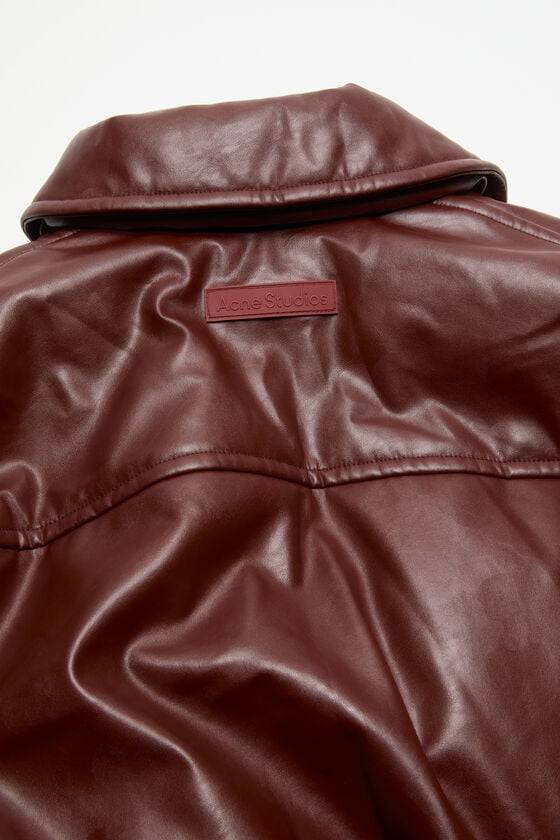 Acne Studios Beschichtete Bomberjacke Begrenzte Freigabe