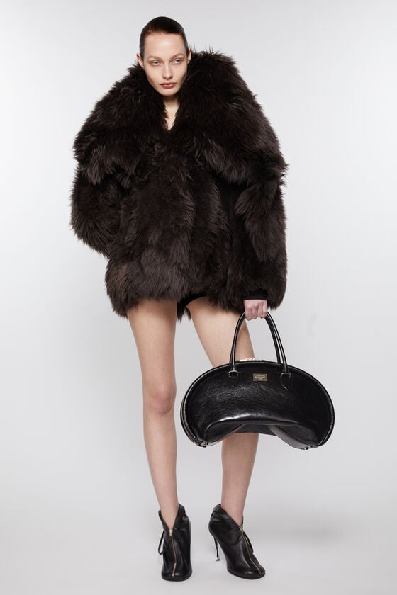 Acne Studios Shearling Pelzmantel Laufsteg-Show Letzte 3 Tage