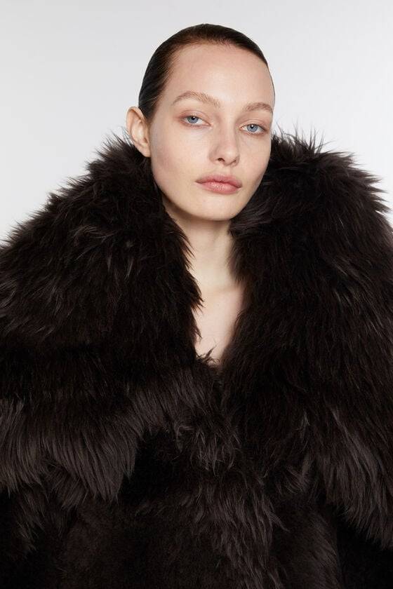 Acne Studios Shearling Pelzmantel Laufsteg-Show Letzte 3 Tage