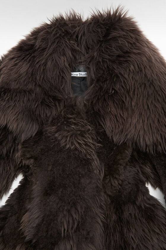 Acne Studios Shearling Pelzmantel Laufsteg-Show Letzte 3 Tage