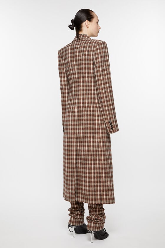 Acne Studios Single-breasted coat Laufsteg-Show JETZT KAUFEN