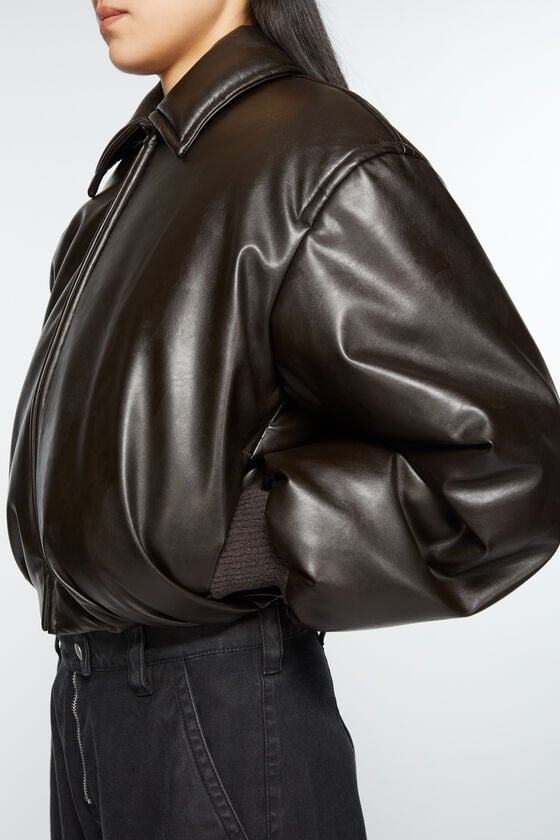 Acne Studios Beschichtete Bomberjacke Neueste Stile