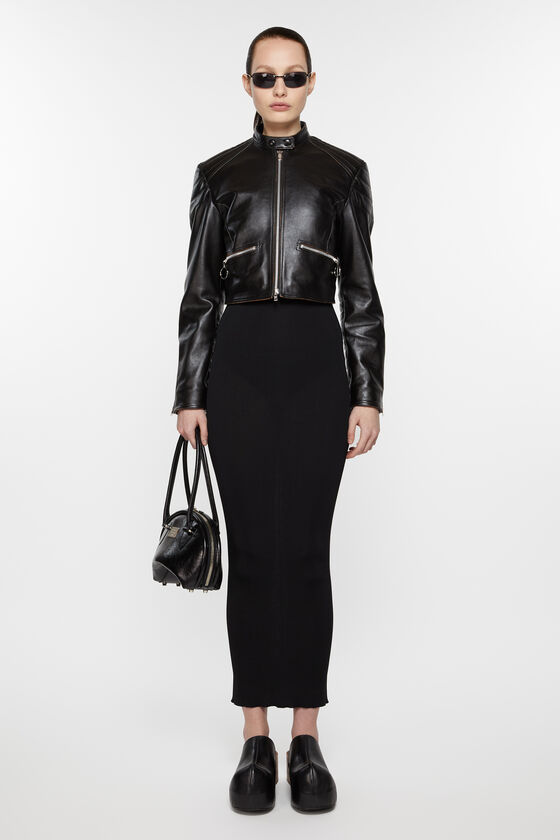 Acne Studios Bikerjacke aus Leder