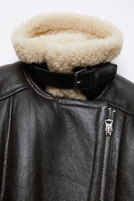 Acne Studios Lederjacke mit Shearling Zeitbegrenzte Promotion