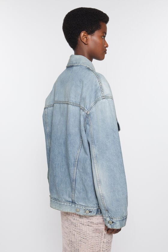 Acne Studios Jeansjacke – entspannte Passform Sonderangebot der Fabrik