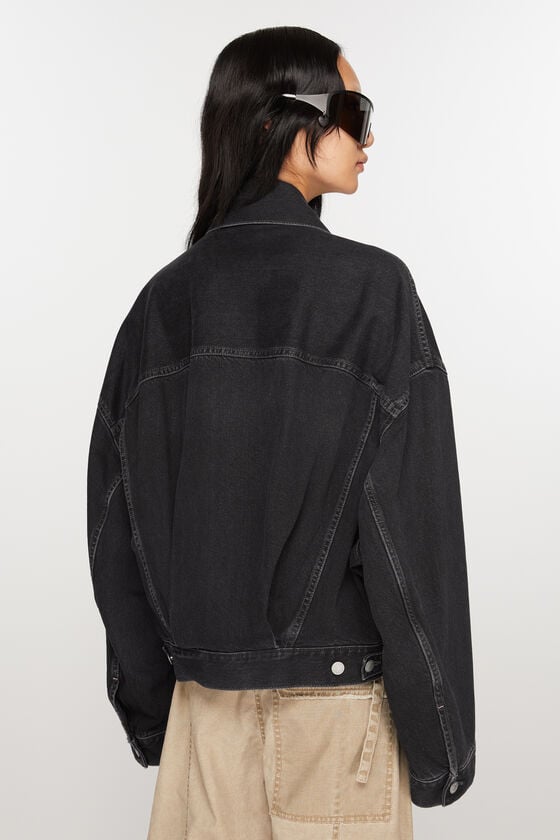 Acne Studios Denimjacke – gecroppt mit lockerer Passform Kostenloser Versand international