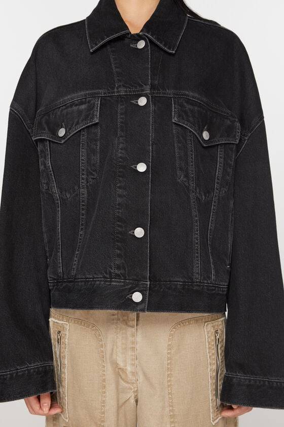 Acne Studios Denimjacke – gecroppt mit lockerer Passform Kostenloser Versand international