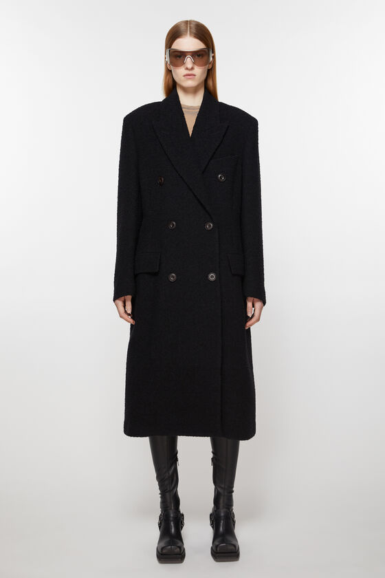 Acne Studios Zweireihiger Wollmantel Begrenzt auf 3 Tage