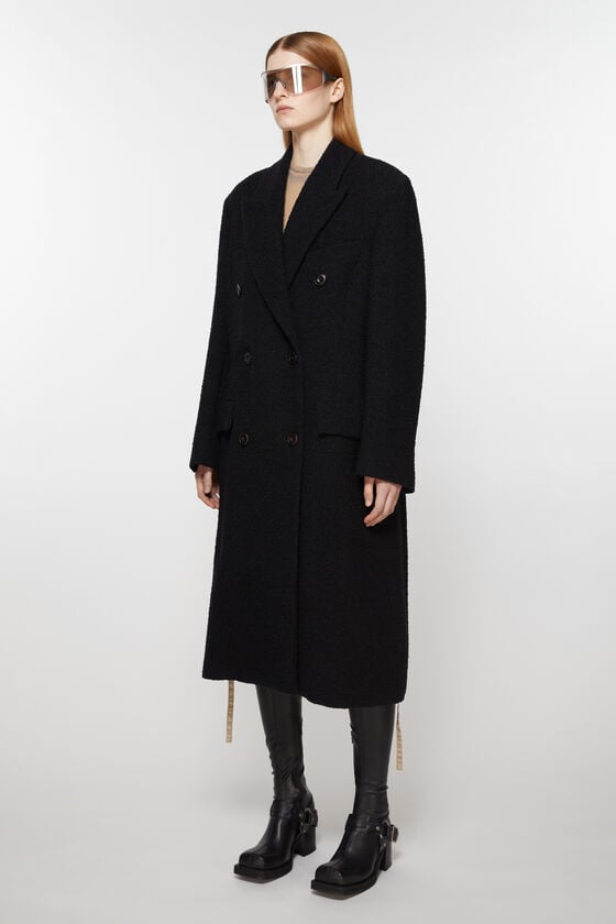 Acne Studios Zweireihiger Wollmantel Begrenzt auf 3 Tage