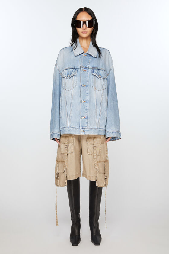 Acne Studios Denimjacke – Oversized Unisex-Passform Speichern exportieren