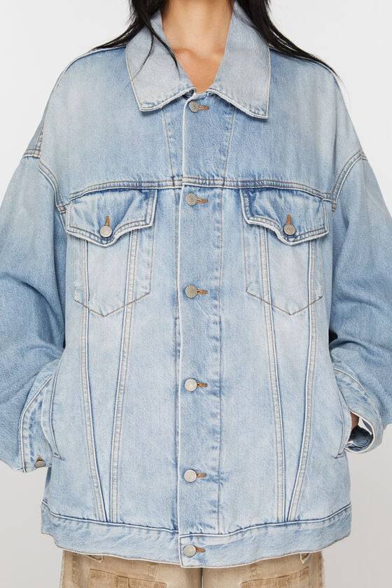 Acne Studios Denimjacke – Oversized Unisex-Passform Speichern exportieren