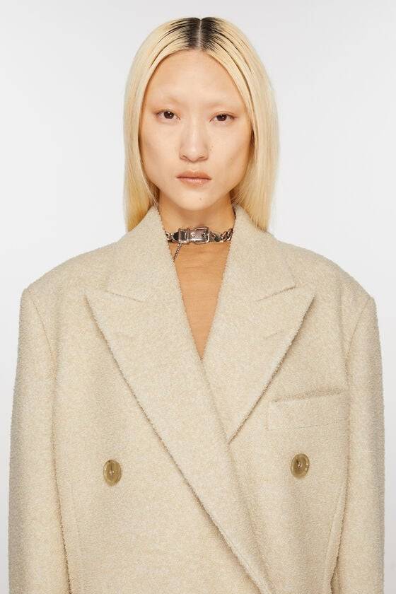 Acne Studios Zweireihiger Wollmantel 2025