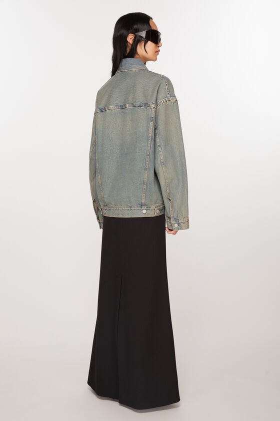 Acne Studios Oversized-Denimjacke Auslauf