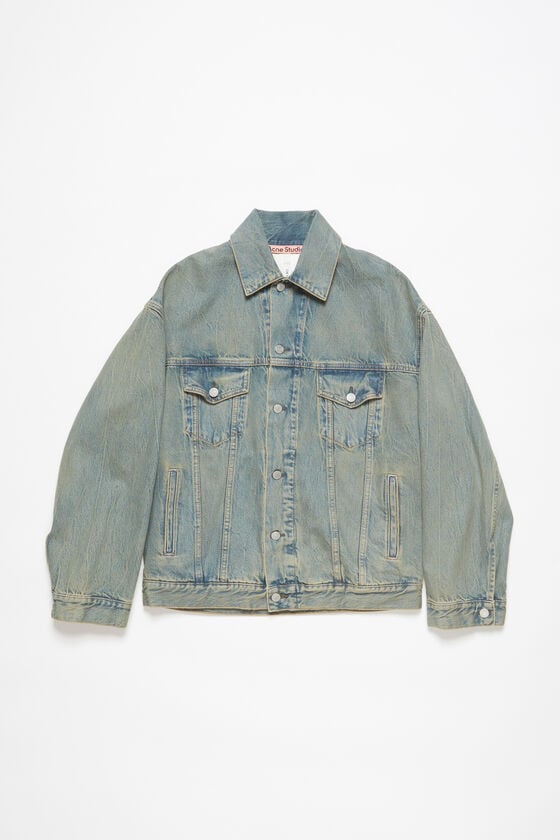 Acne Studios Oversized-Denimjacke Auslauf