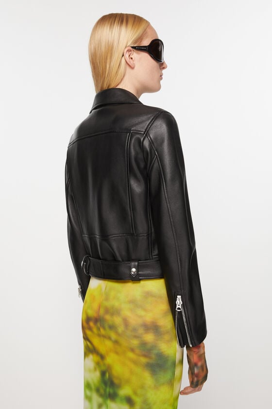 Acne Studios Bikerjacke aus Leder Angebote