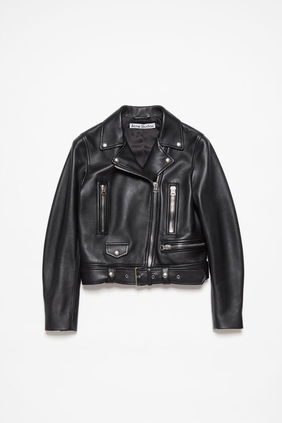 Acne Studios Bikerjacke aus Leder Angebote