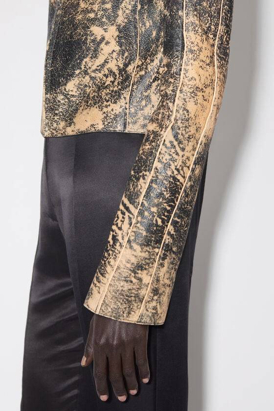 Acne Studios Bikerjacke aus Leder Hotsell