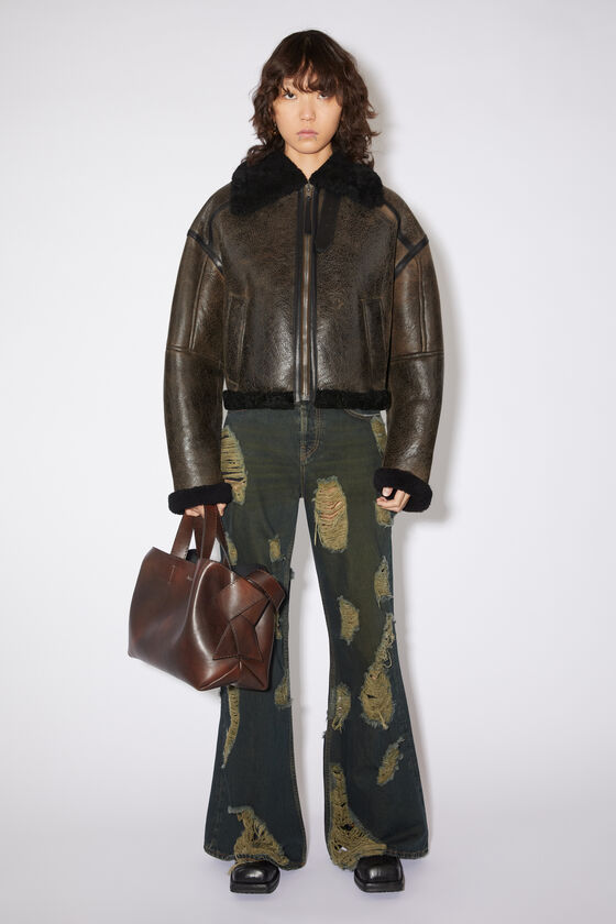 Acne Studios Lammfelljacke