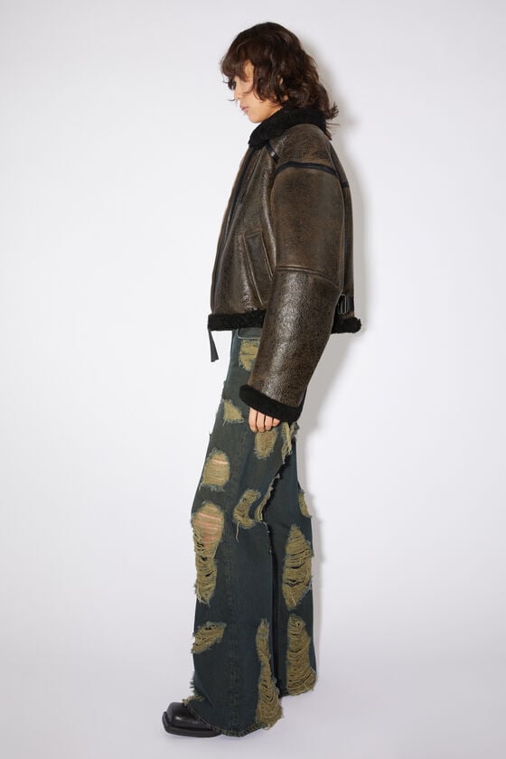 Acne Studios Lammfelljacke im Angebot