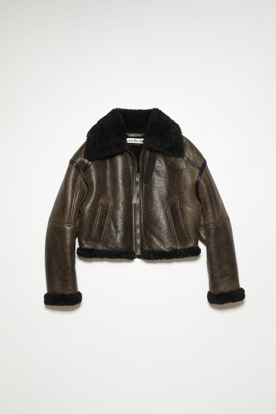 Acne Studios Lammfelljacke im Angebot