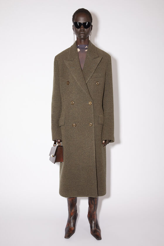 Acne Studios Zweireihiger Wollmantel