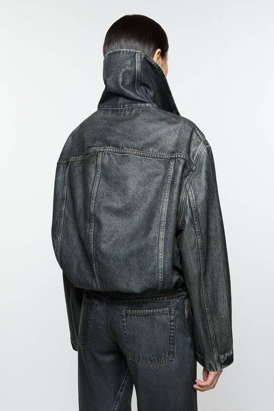 Acne Studios Beschichtete Jeansjacke Laufsteg-Show Limitierter Zeitrabatt