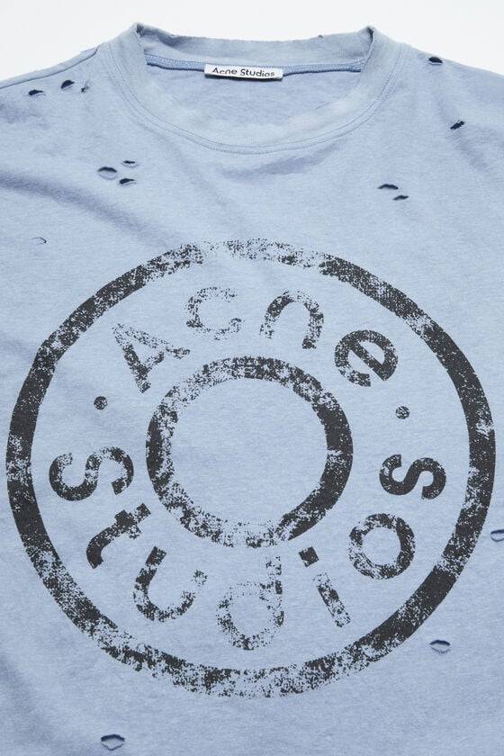 Acne Studios Logo-T-Shirt – lockere Passform Sonderangebot