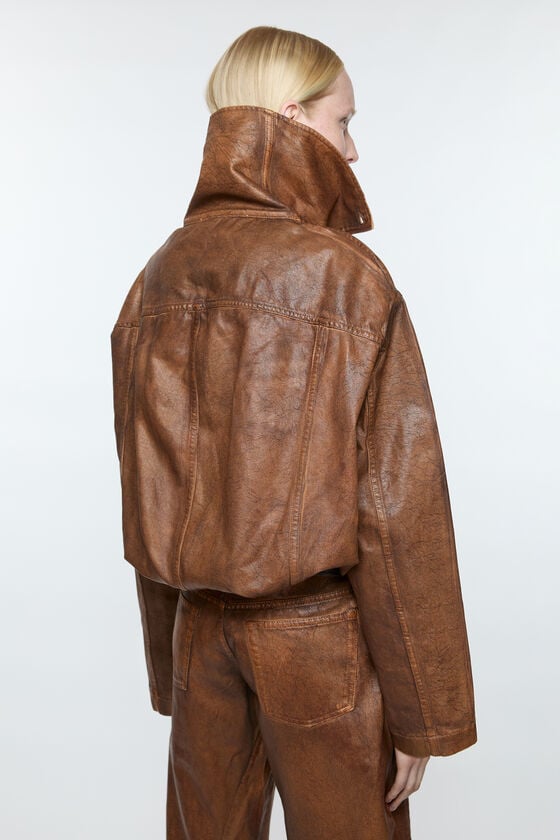 Acne Studios Coated denim jacket Laufsteg-Show Günstig kaufen