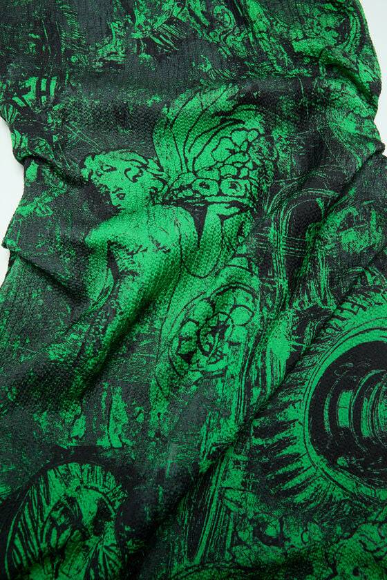 Acne Studios Printed dress Laufsteg-Show Black Friday