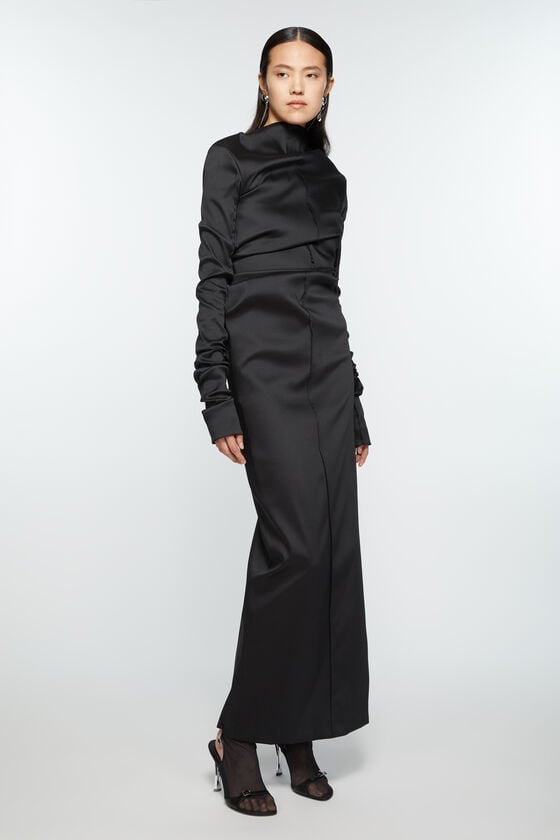 Acne Studios Draped dress Laufsteg-Show Cyber Monday
