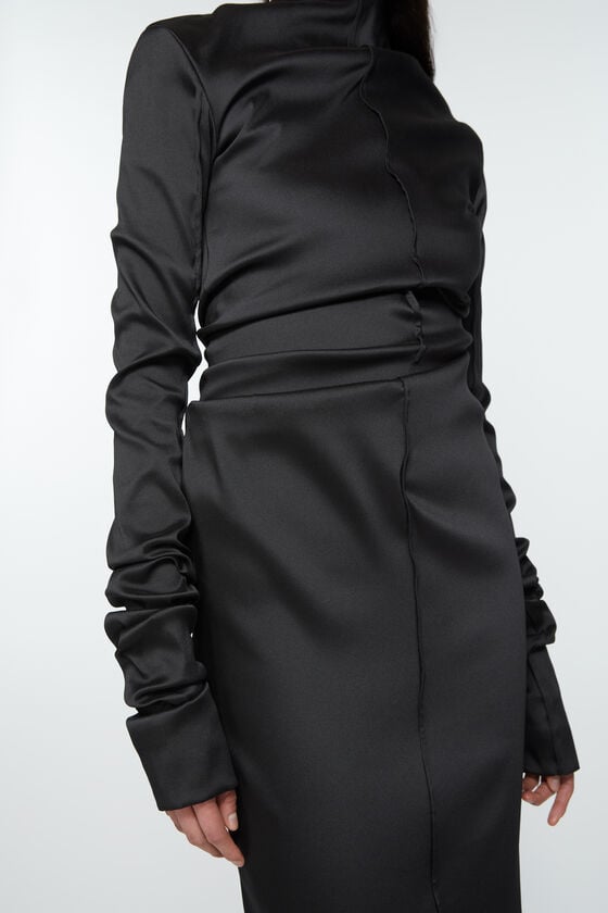 Acne Studios Draped dress Laufsteg-Show Cyber Monday